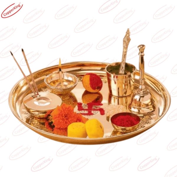 Indian Pooja Thali Set
