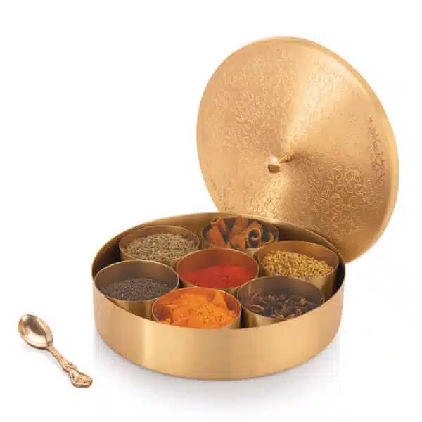 Brass Spice Box