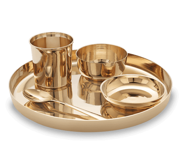 Kasa Bronze Dinner Set of 5pc