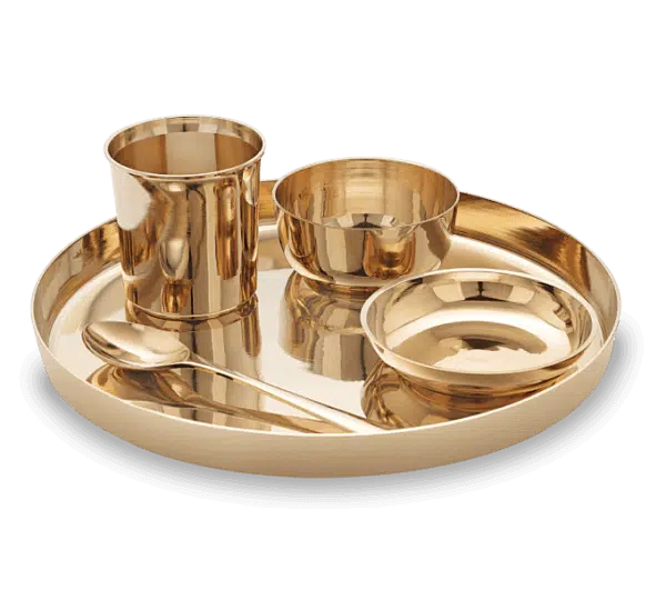 Kasa Bronze Dinner Set of 5pc