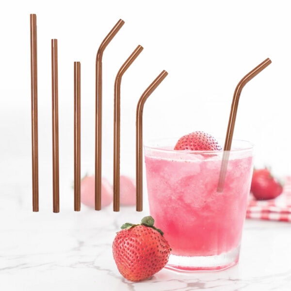 Copper Straw Set all Size