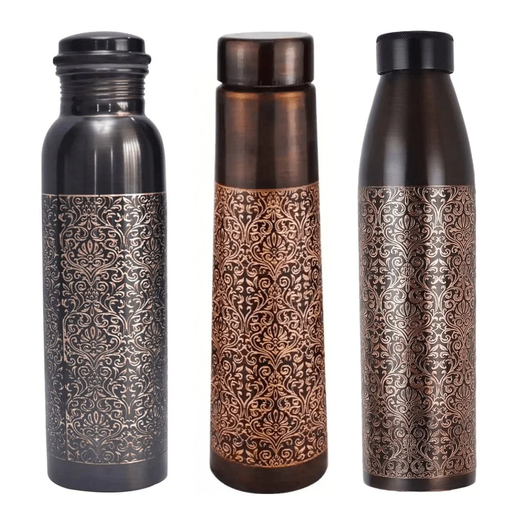 antique copper water bottle manufacturer India
