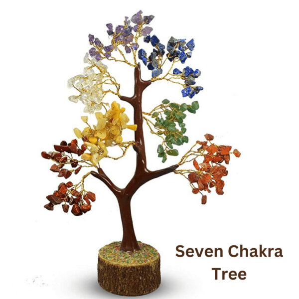 Seven Chakra Crystal Tree
