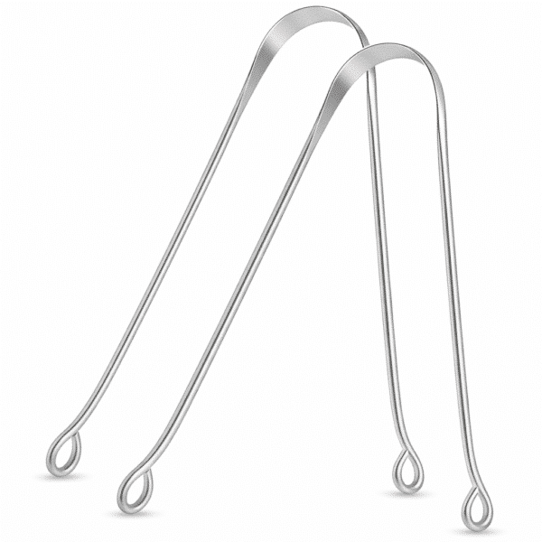 Mindi Steel Tongue Scraper