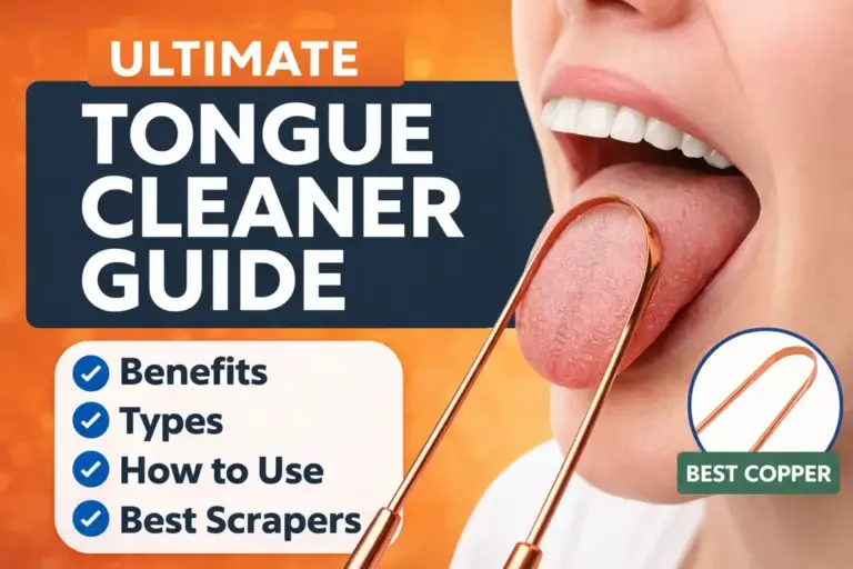 How to use copper tongue scraper for tongue cleaning and oral hygiene