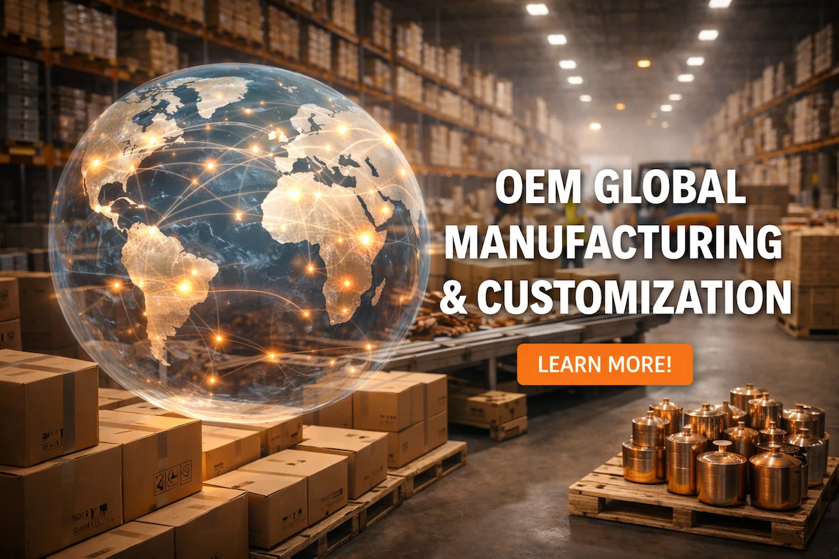 OEM Copper Manufacturer India Global Exporter Bulk Custom Manufacturing