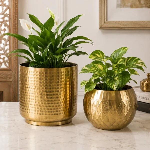 Brass Planter